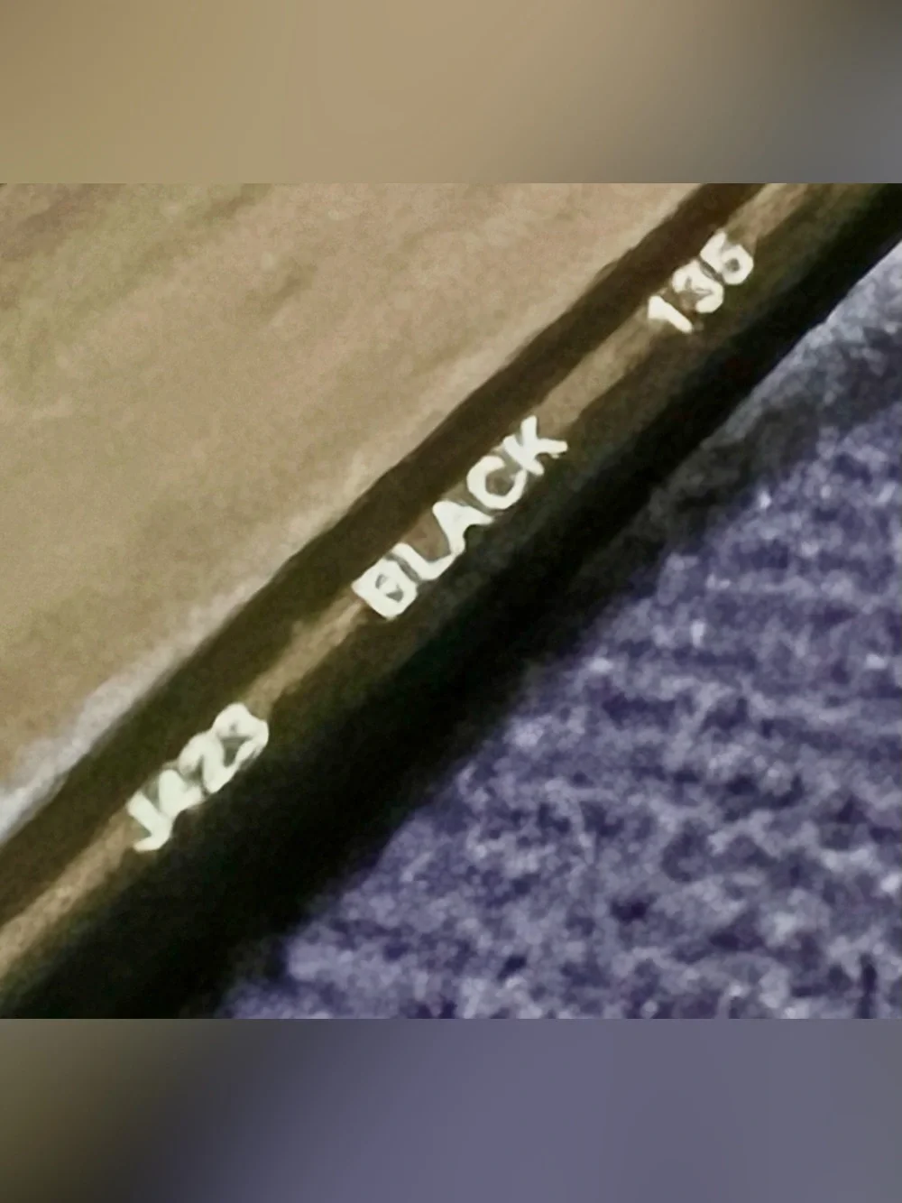 JONES NEW YORK J423 Black Gunmetal Oval Eyeglass Frames 50-18-135 Women